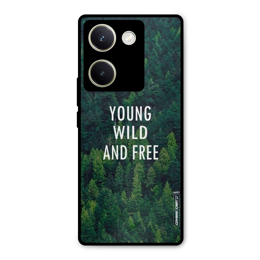 Forest Wanderlust Metal Back Case for Vivo Y200 Pro