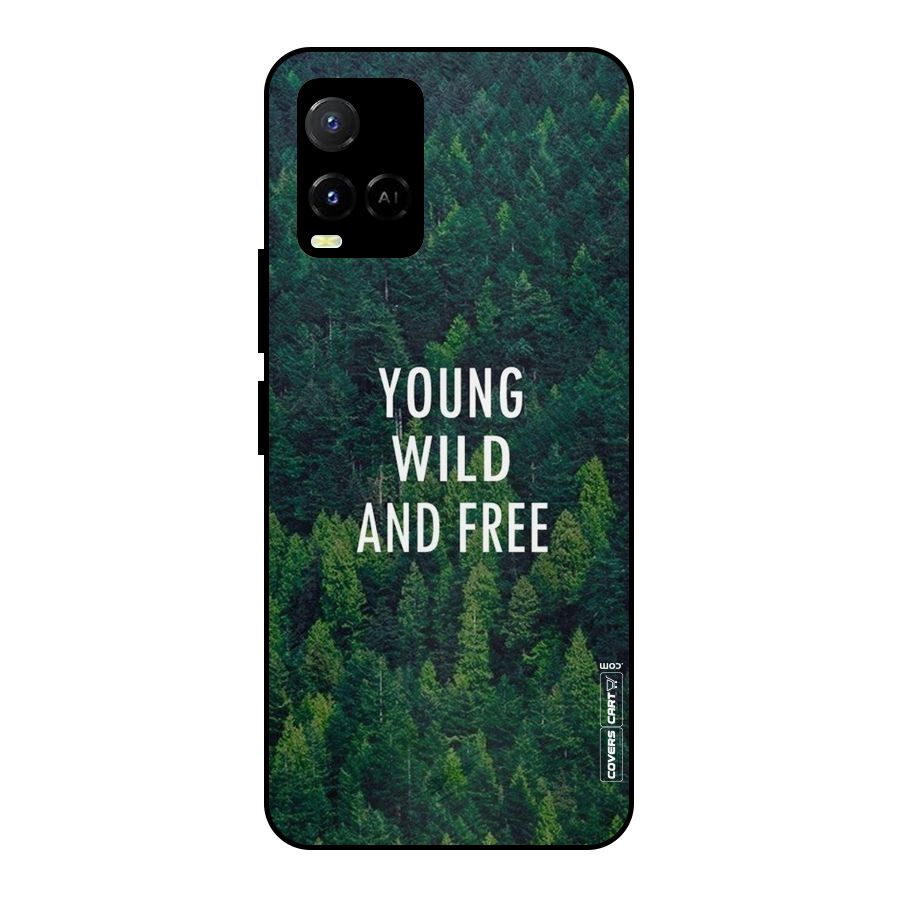 Forest Wanderlust Metal Back Case for Vivo Y21T