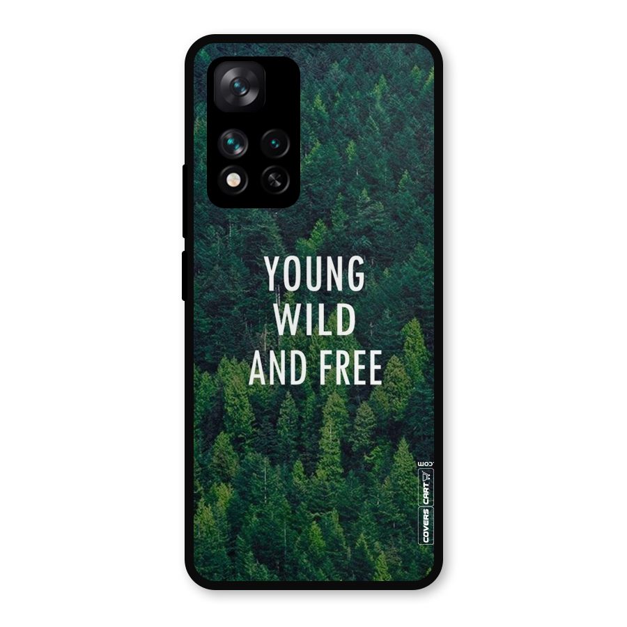 Forest Wanderlust Metal Back Case for Xiaomi 11i Hypercharge 5G