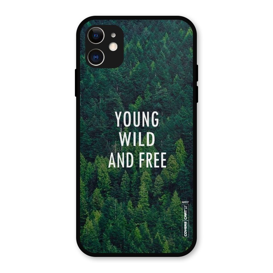 Forest Wanderlust Metal Back Case for iPhone 11
