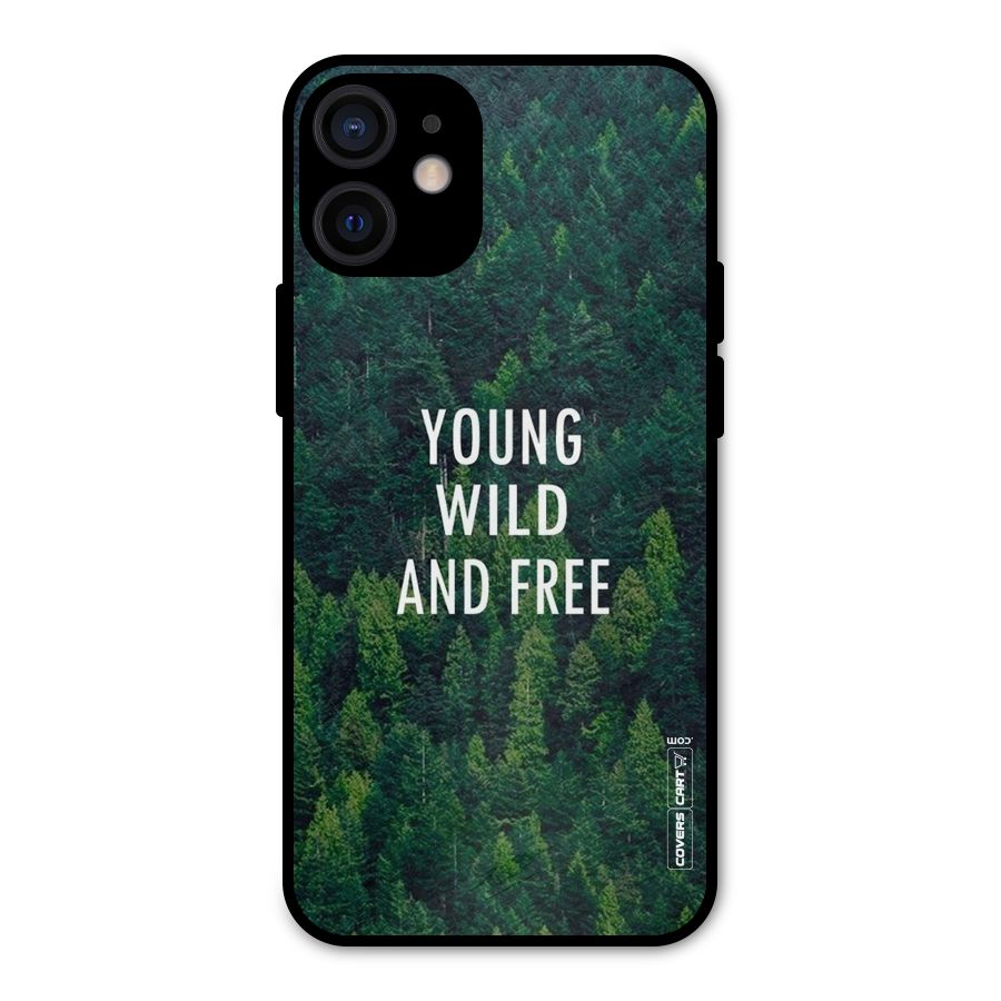 Forest Wanderlust Metal Back Case for iPhone 12 Mini