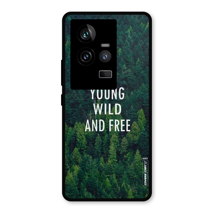 Forest Wanderlust Metal Back Case for iQOO 11 5G