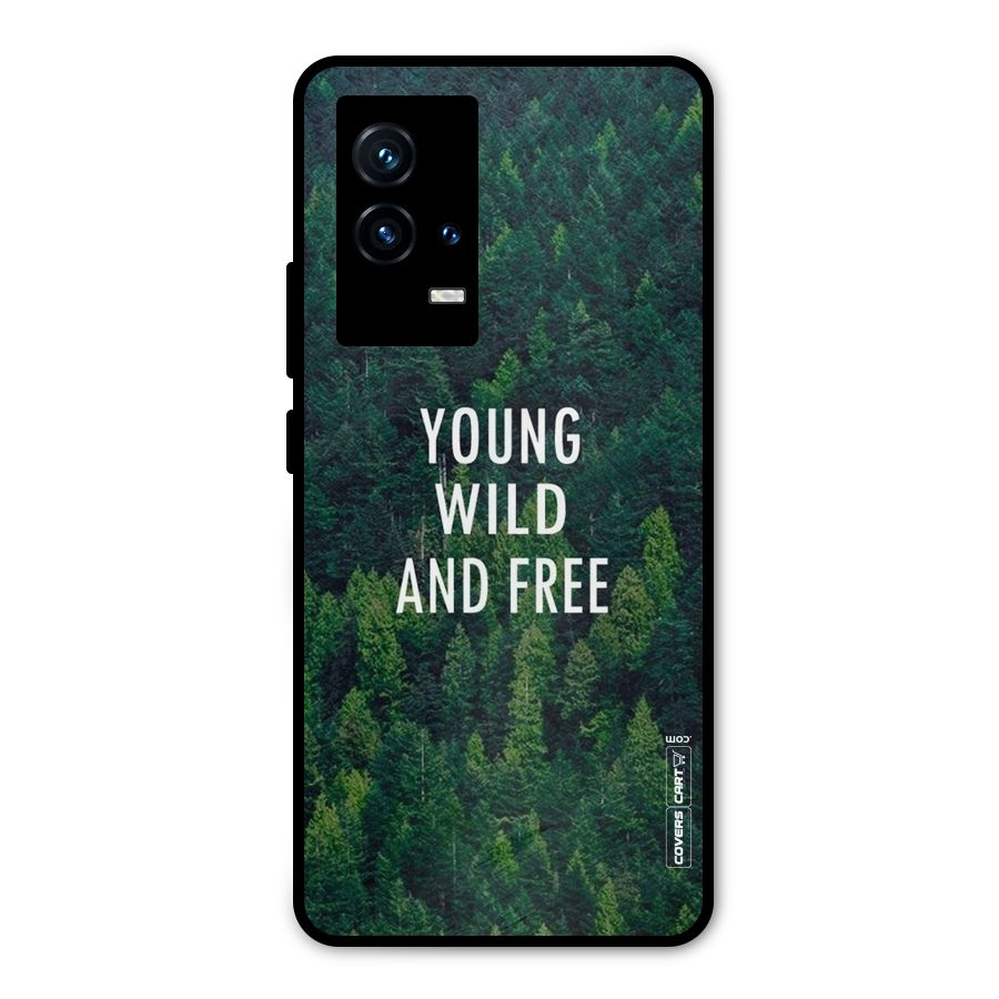 Forest Wanderlust Metal Back Case for iQOO 9 5G