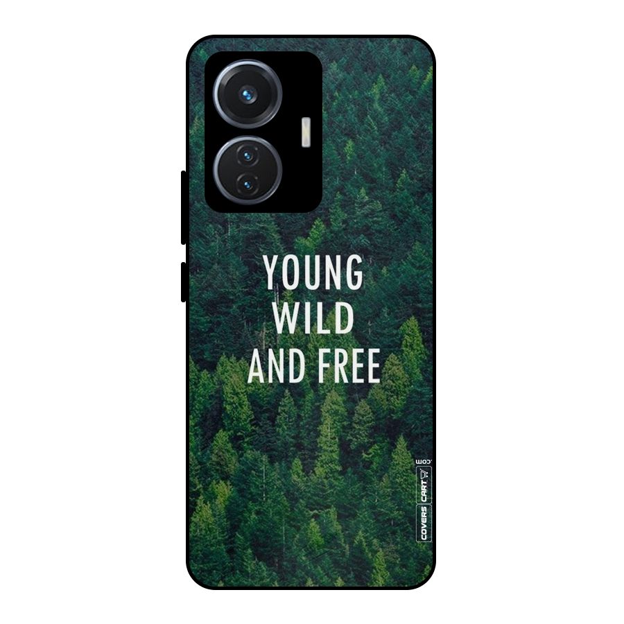 Forest Wanderlust Metal Back Case for iQOO Z6 44W