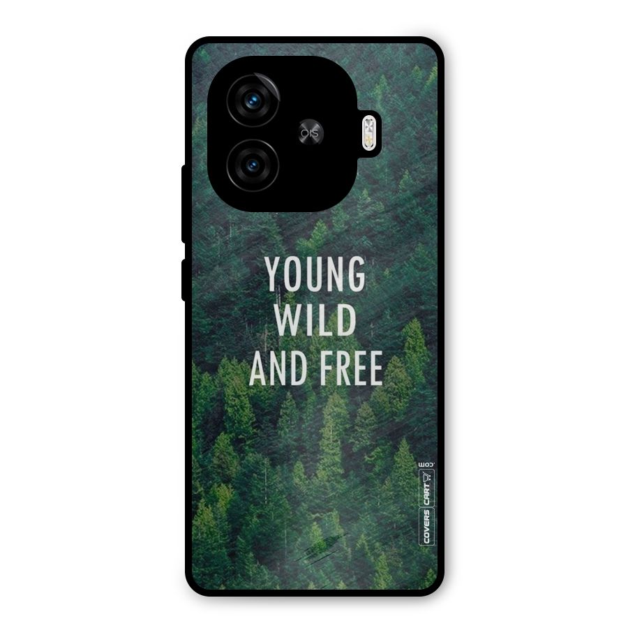 Forest Wanderlust Metal Back Case for iQOO Z9 Turbo