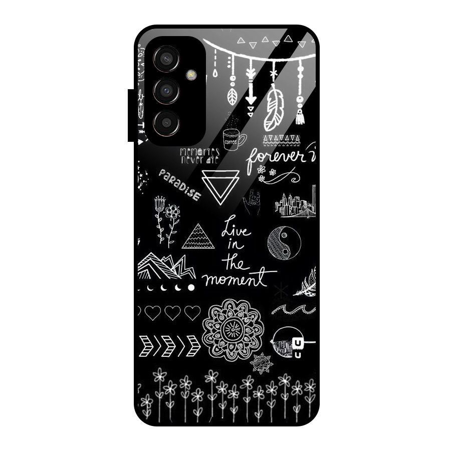 Forever Moment Glass Back Case for Galaxy F13