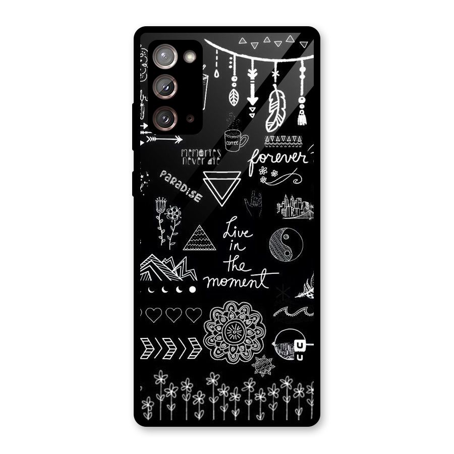 Forever Moment Glass Back Case for Galaxy Note 20