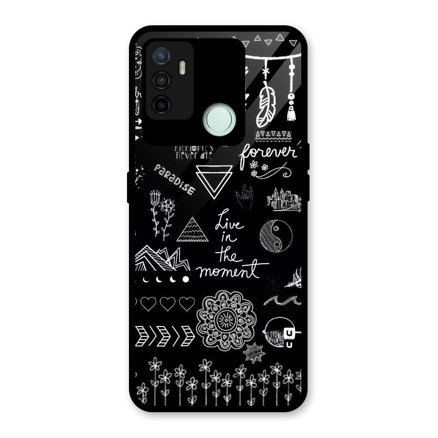 Forever Moment Glass Back Case for Oppo A53