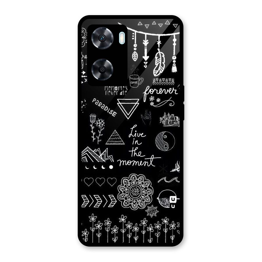 Forever Moment Glass Back Case for Oppo A77s