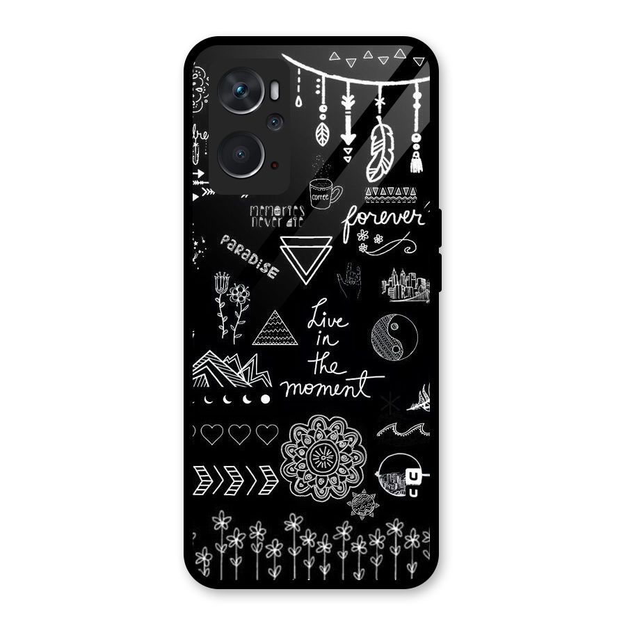 Forever Moment Glass Back Case for Oppo K10 4G