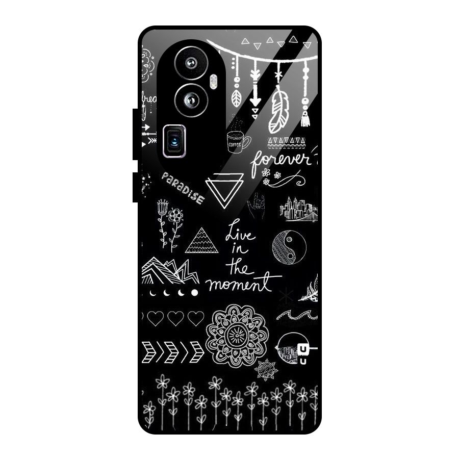 Forever Moment Glass Back Case for Oppo Reno10 Pro Plus