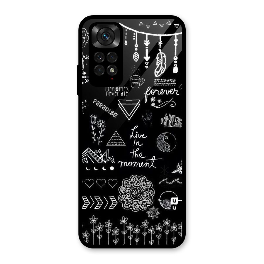 Forever Moment Glass Back Case for Redmi Note 11S