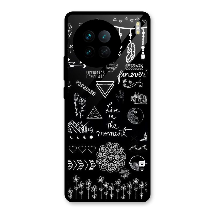 Forever Moment Glass Back Case for Vivo X90