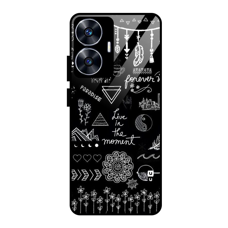 Forever Moment Glass Back Case for realme C55