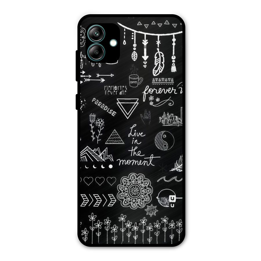 Forever Moment Metal Back Case for Galaxy A04