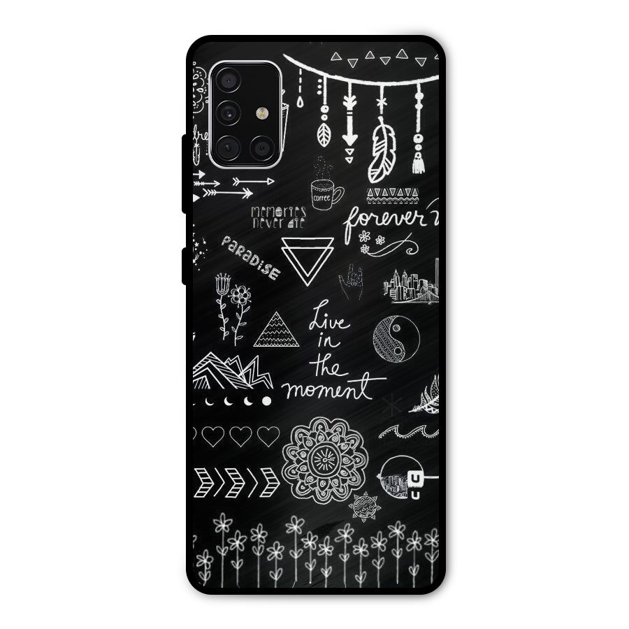 Forever Moment Metal Back Case for Galaxy A51