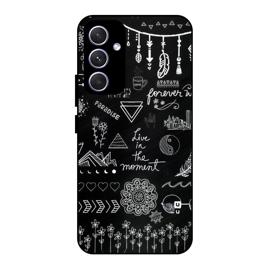 Forever Moment Metal Back Case for Galaxy A54