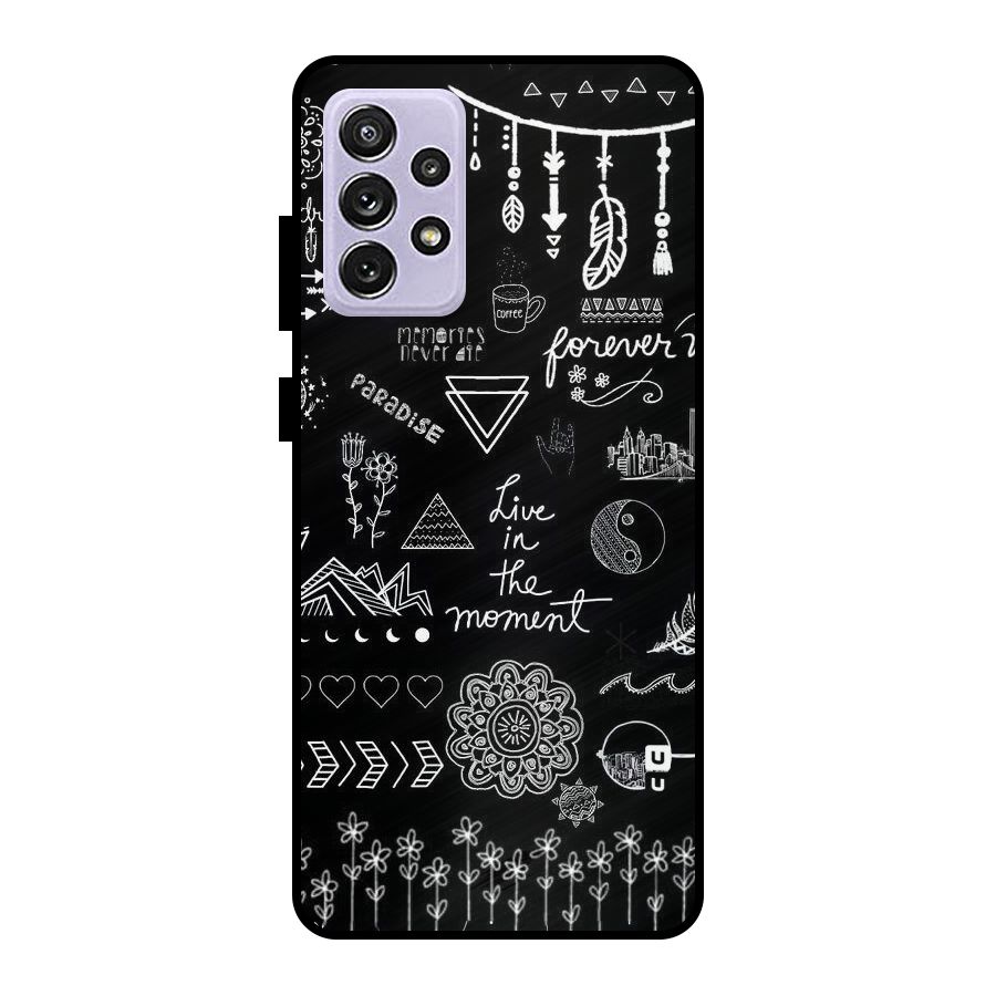 Forever Moment Metal Back Case for Galaxy A72