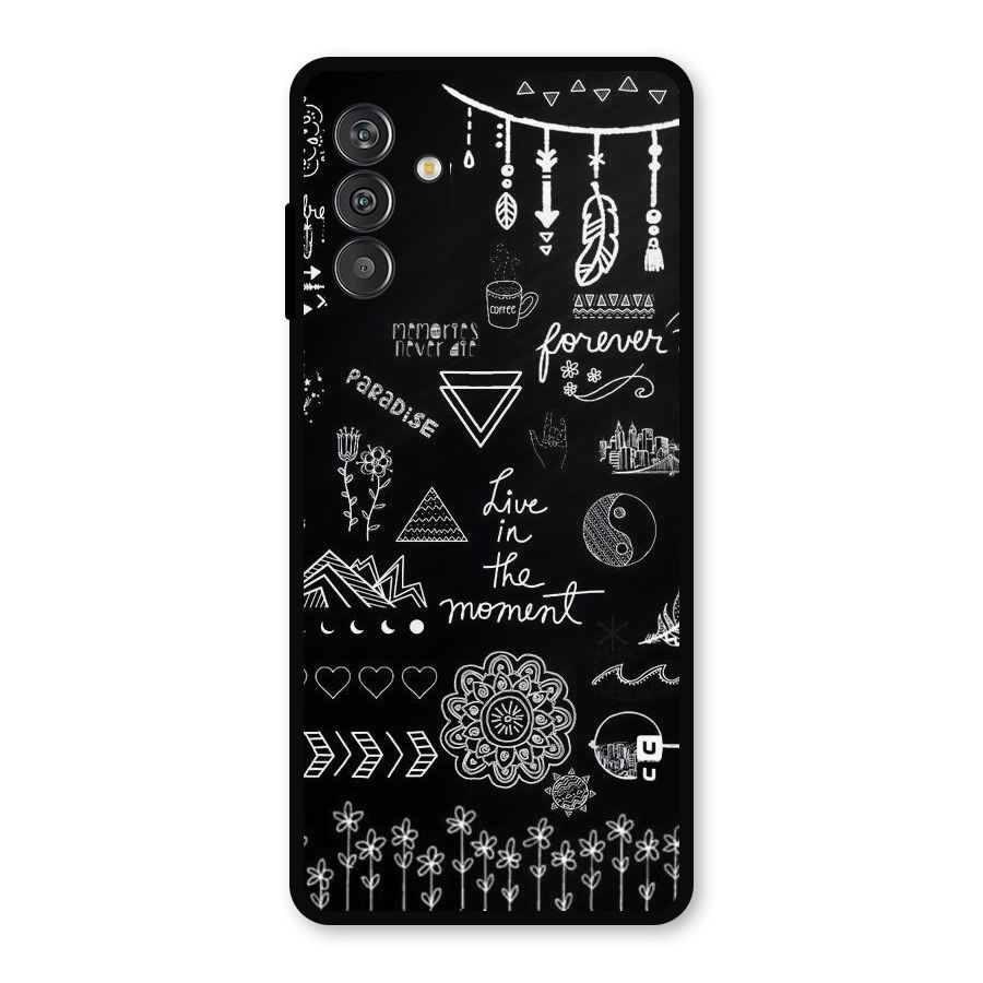 Forever Moment Metal Back Case for Galaxy M14 5G