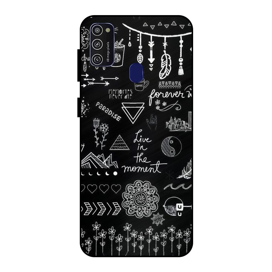 Forever Moment Metal Back Case for Galaxy M21