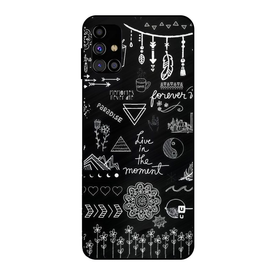 Forever Moment Metal Back Case for Galaxy M31s