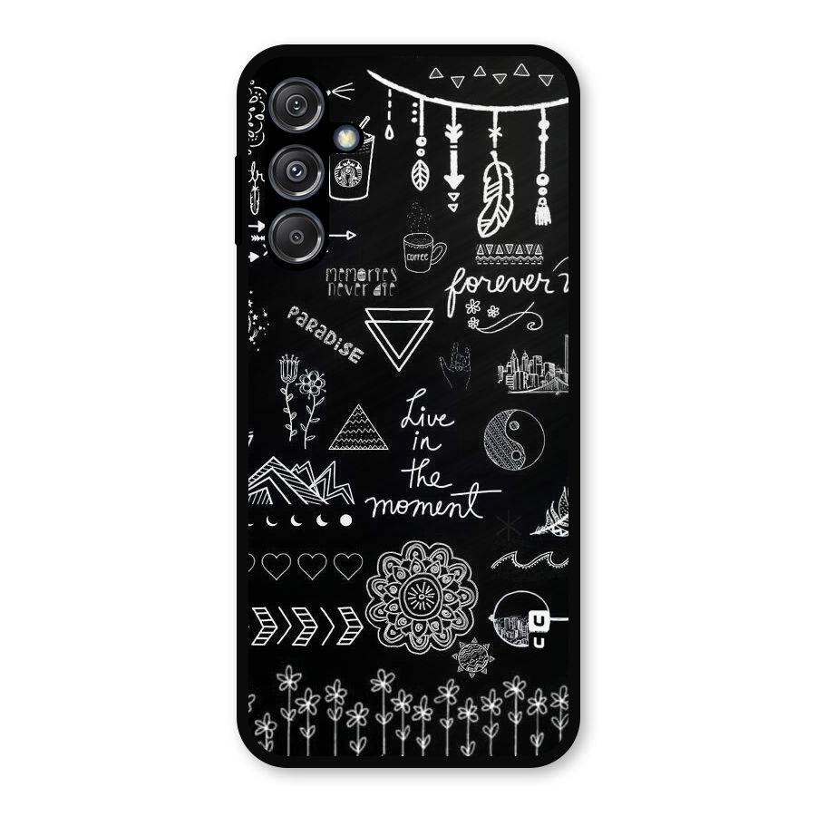 Forever Moment Metal Back Case for Galaxy M34 5G