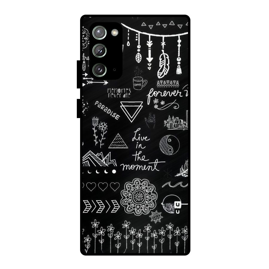 Forever Moment Metal Back Case for Galaxy Note 20