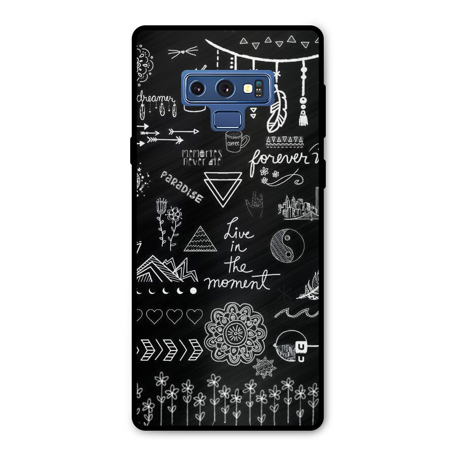 Forever Moment Metal Back Case for Galaxy Note 9