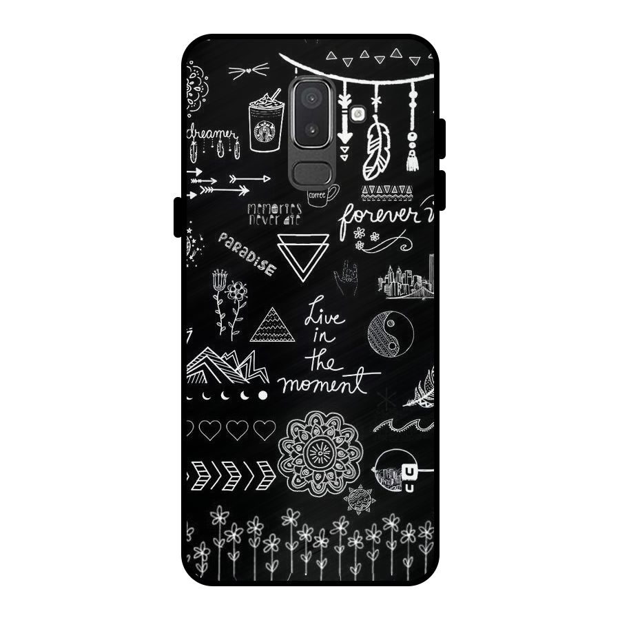 Forever Moment Metal Back Case for Galaxy On8 (2018)