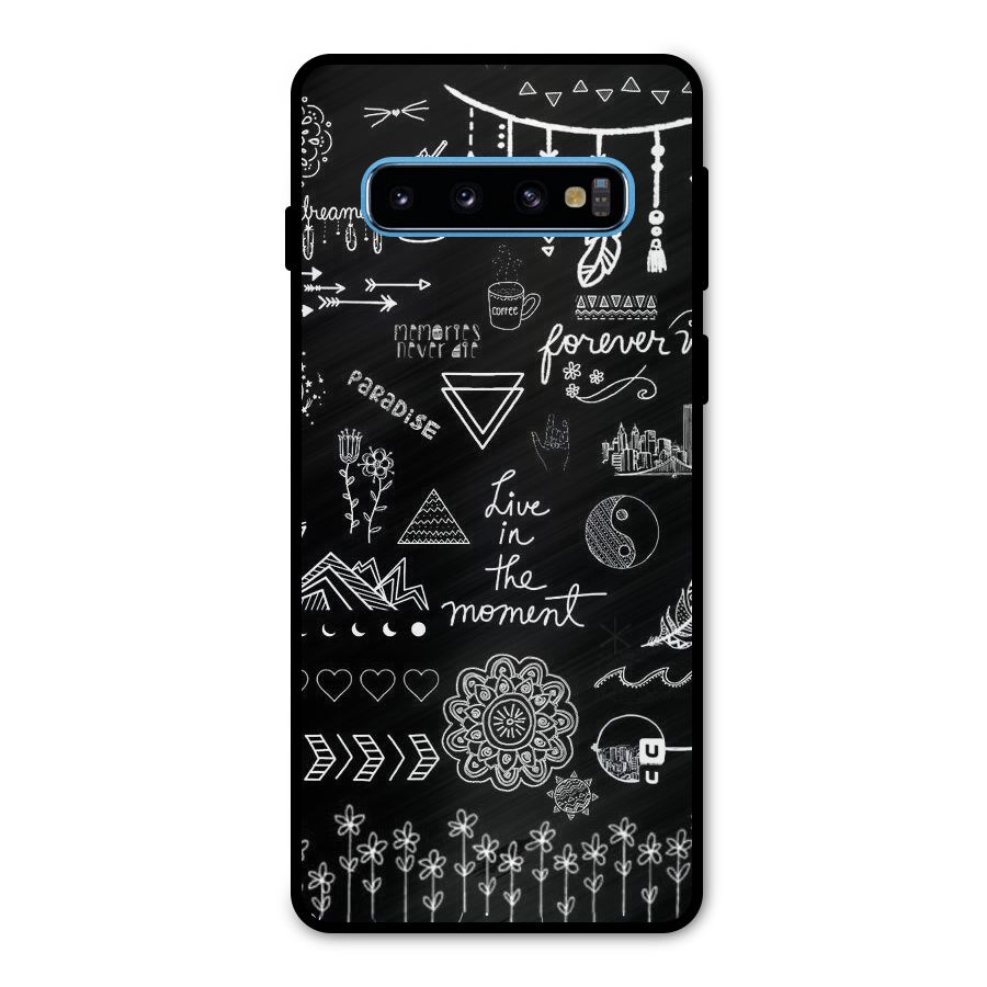 Forever Moment Metal Back Case for Galaxy S10