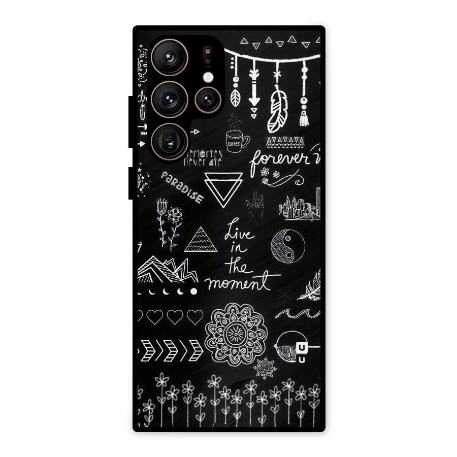 Forever Moment Metal Back Case for Galaxy S22 Ultra 5G