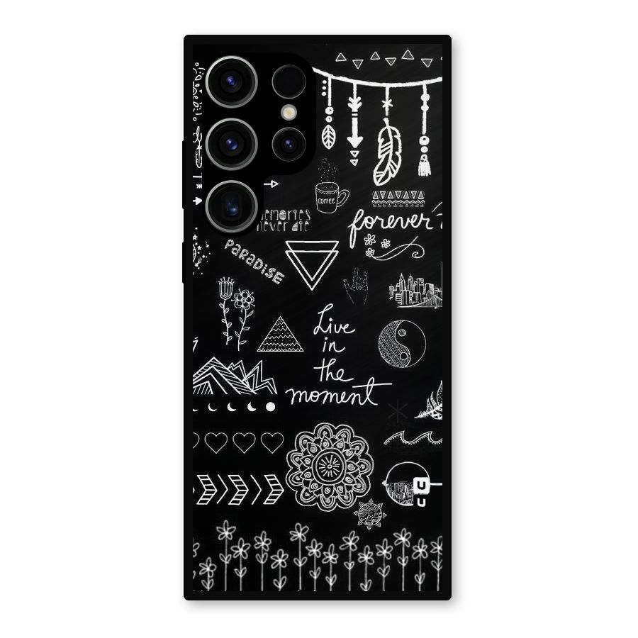 Forever Moment Metal Back Case for Galaxy S23 Ultra