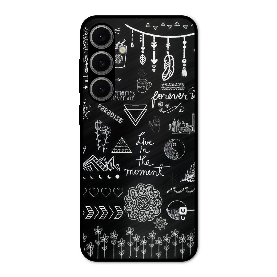 Forever Moment Metal Back Case for Galaxy S24 FE