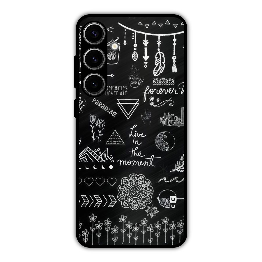 Forever Moment Metal Back Case for Galaxy S24 Plus