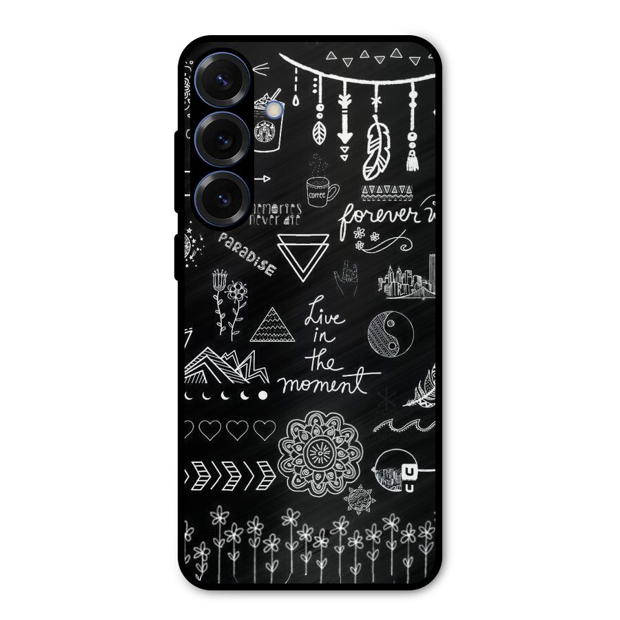 Forever Moment Metal Back Case for Galaxy S25 Plus