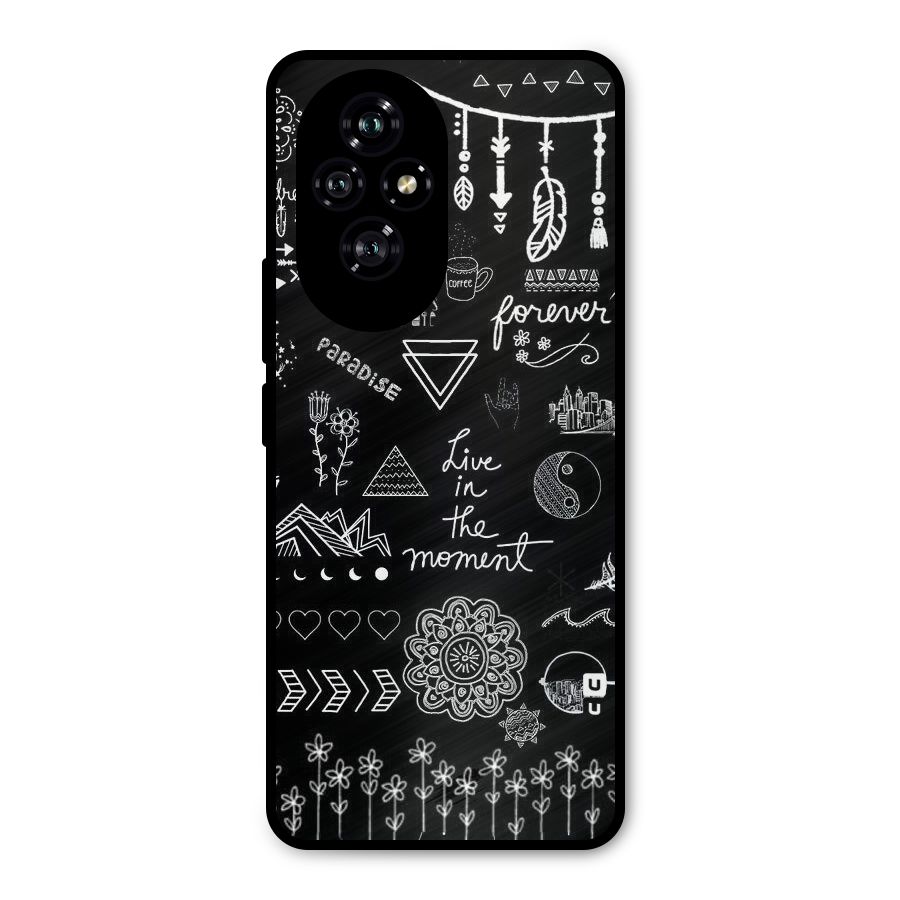 Forever Moment Metal Back Case for Honor 200