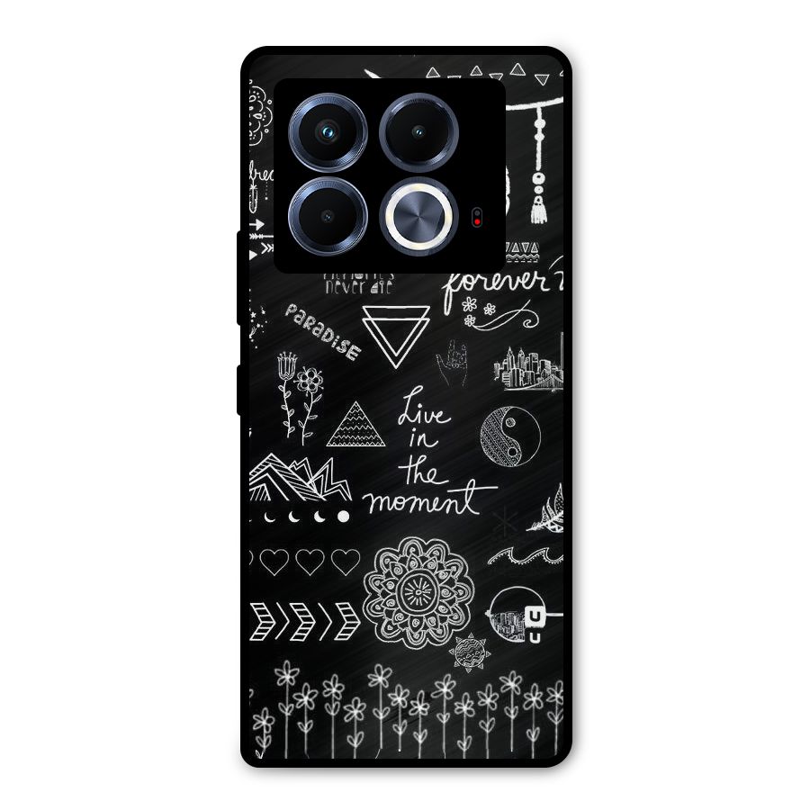 Forever Moment Metal Back Case for Infinix Note 40 5G