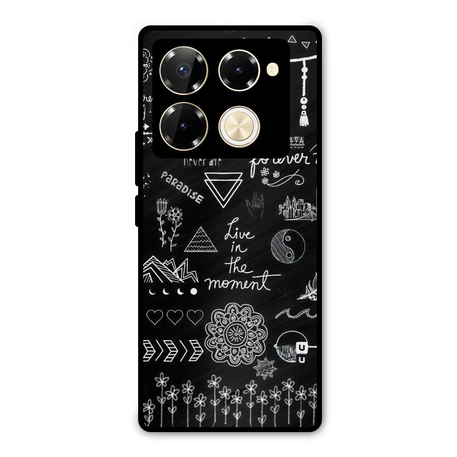 Forever Moment Metal Back Case for Infinix Note 40 Pro Plus