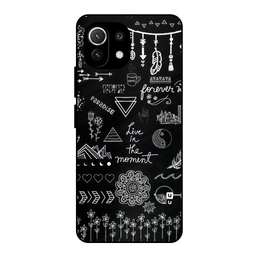 Forever Moment Metal Back Case for Mi 11 Lite