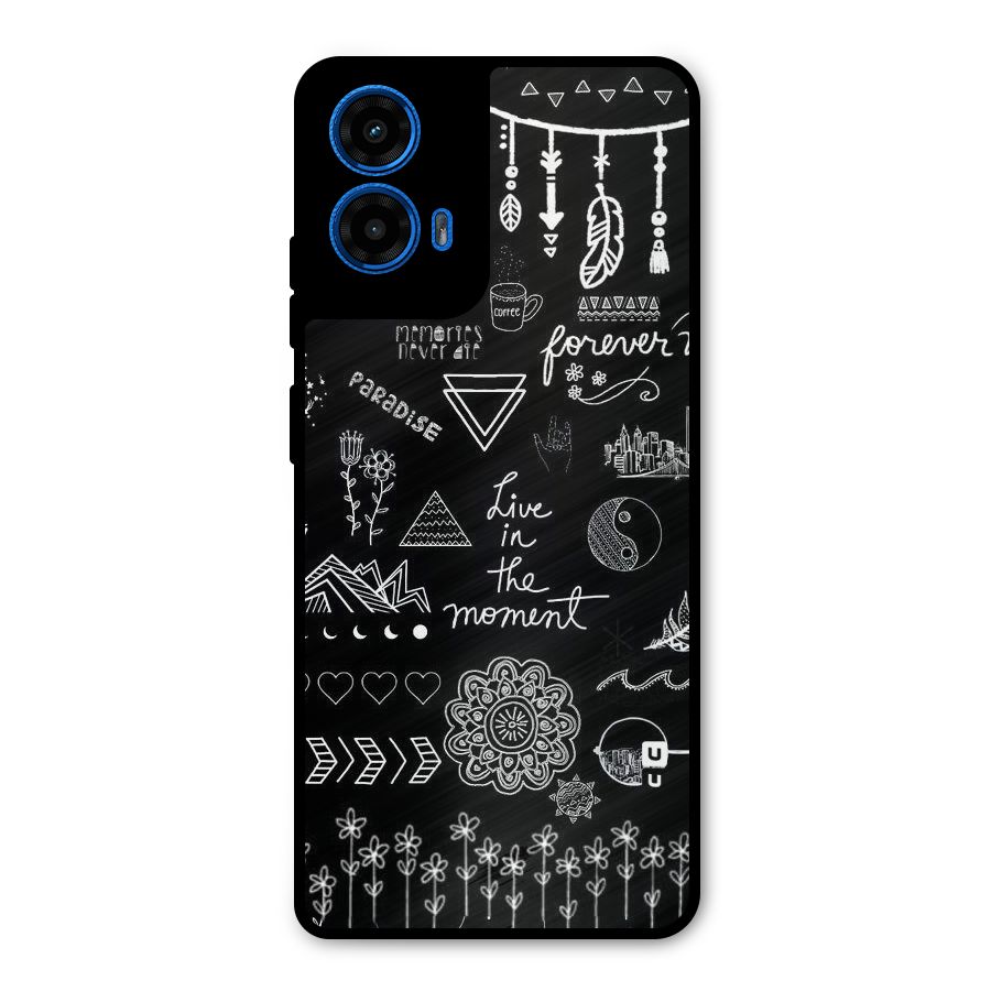 Forever Moment Metal Back Case for Moto G45