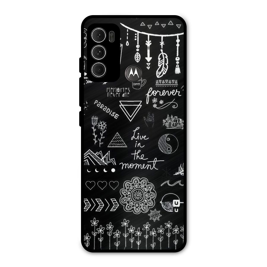 Forever Moment Metal Back Case for Moto G60