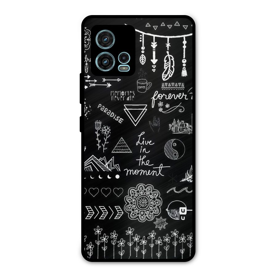 Forever Moment Metal Back Case for Moto G72