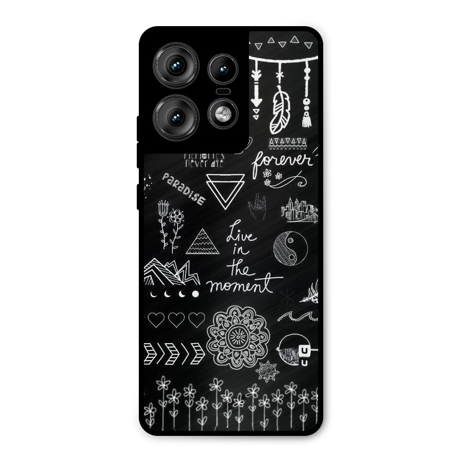 Forever Moment Metal Back Case for Motorola Edge 50 Pro