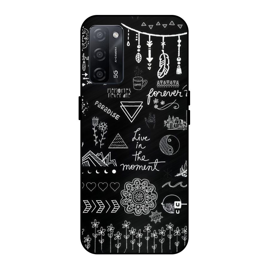 Forever Moment Metal Back Case for Oppo A53s 5G