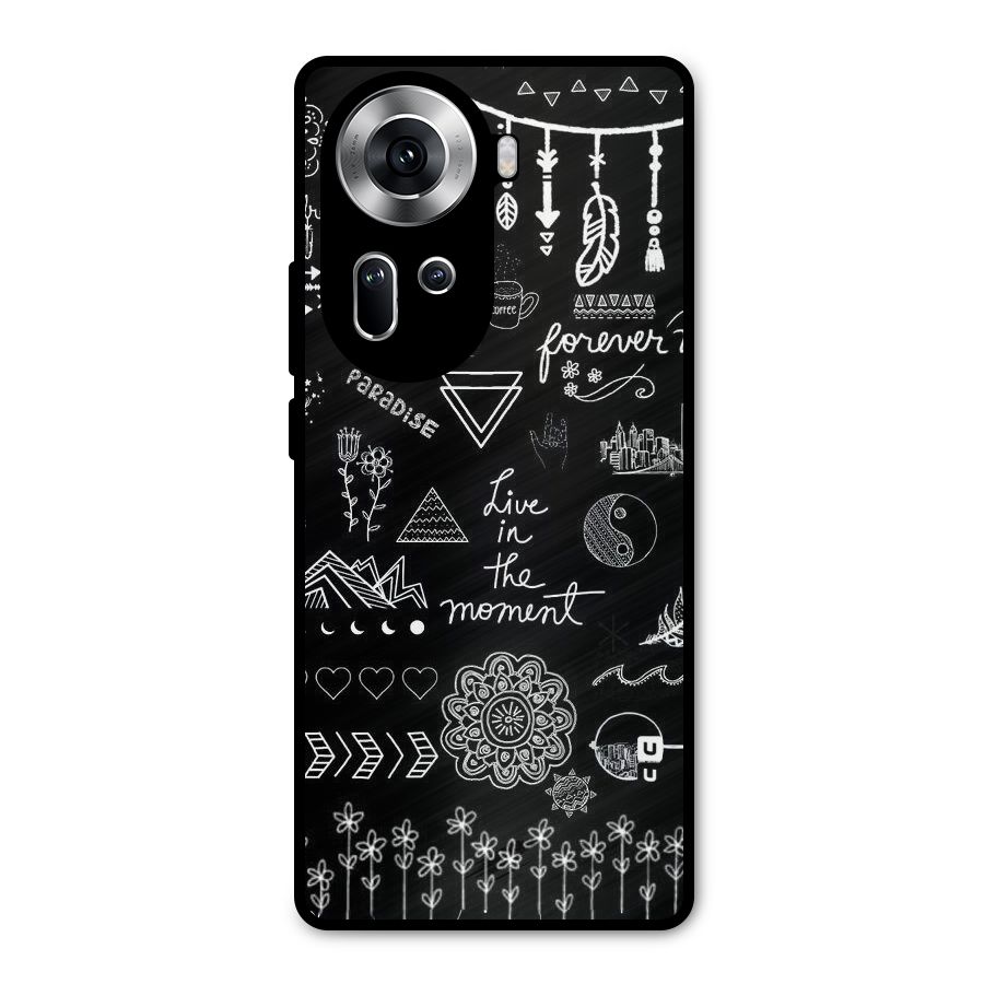 Forever Moment Metal Back Case for Oppo Reno11 5G