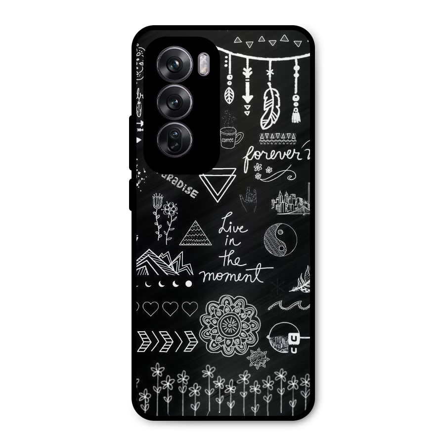 Forever Moment Metal Back Case for Oppo Reno12 Pro