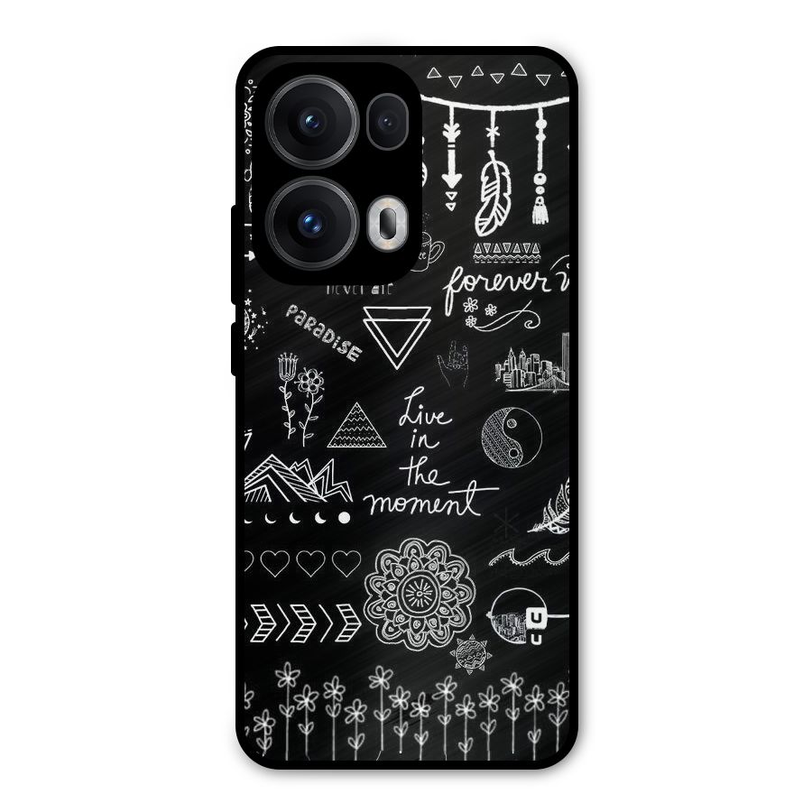 Forever Moment Metal Back Case for Oppo Reno13 Pro