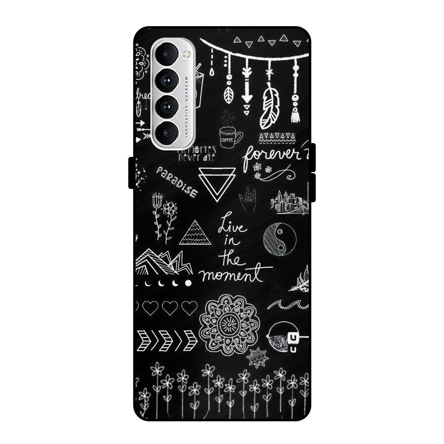 Forever Moment Metal Back Case for Oppo Reno4 Pro