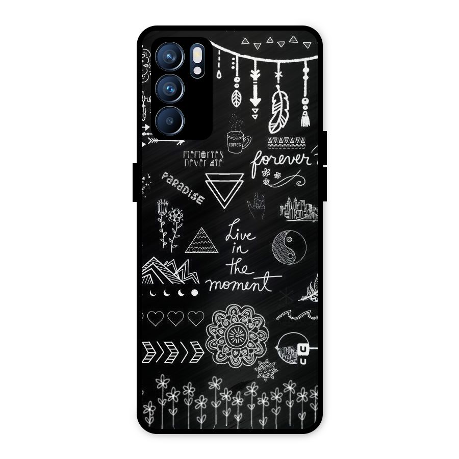 Forever Moment Metal Back Case for Oppo Reno6 5G