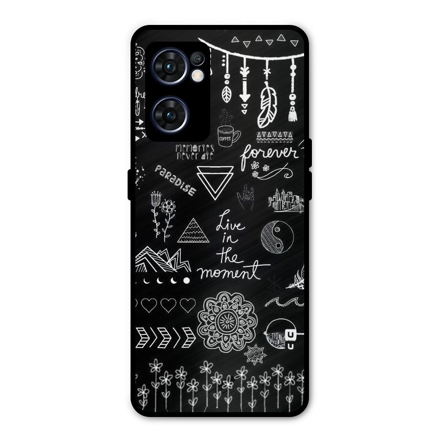 Forever Moment Metal Back Case for Oppo Reno7 5G